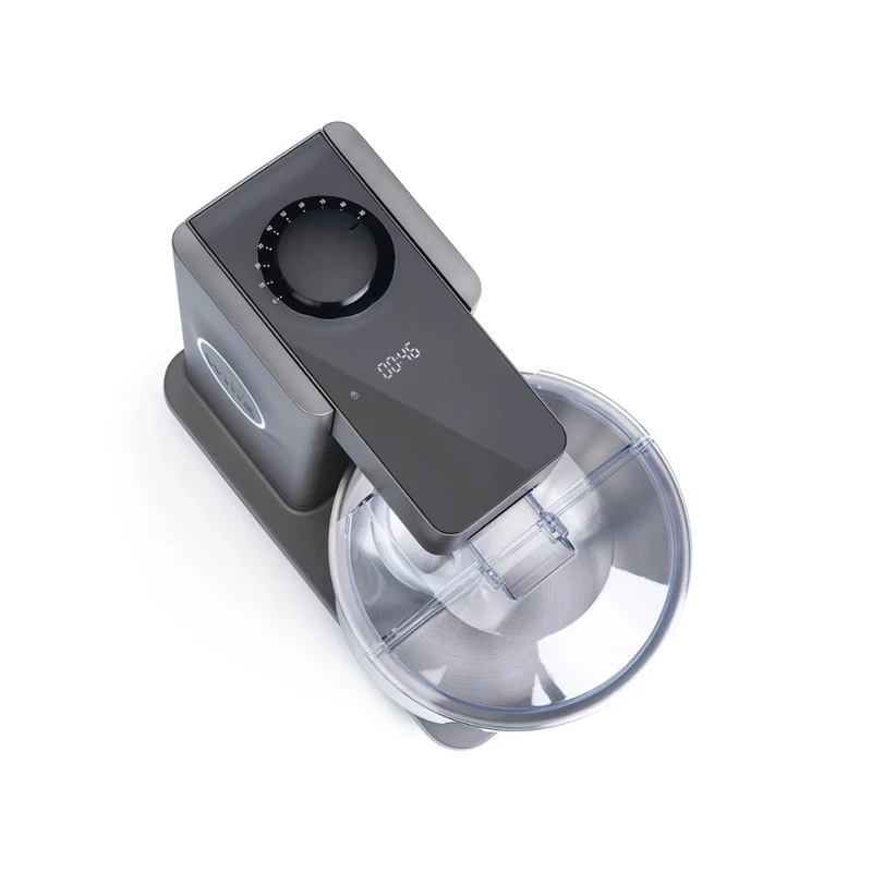 Wilfa Küchenmaschine Probaker Timer KM2GY-T70 grau+ Tool Adapter + Messerschmidt Edelstahlfleischwolf