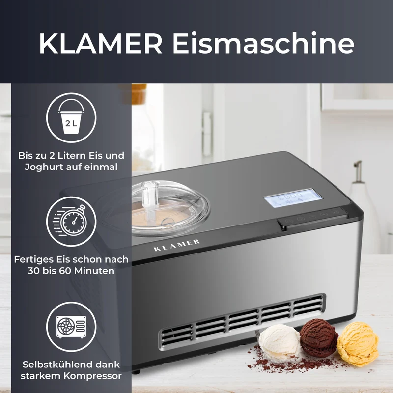 Eismaschine 3-in-1 2L