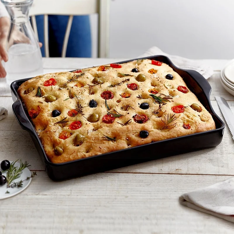 Emile Henry Focaccia