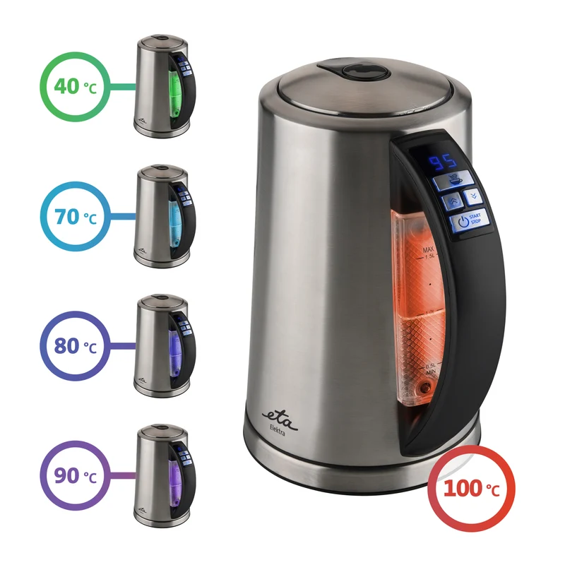 Elektrischer Wasserkocher ETA Elektra 3597 90000 (ETA359790000) rostfreier stahl