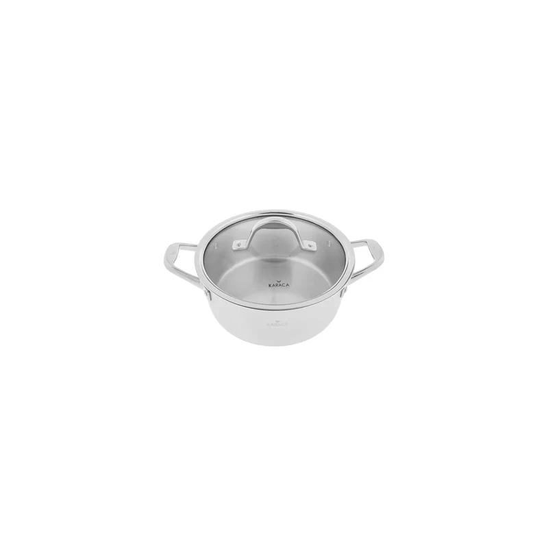 Karaca Power Steel 3Ply 24 Cm Kochgeschirr 4,6 Lt