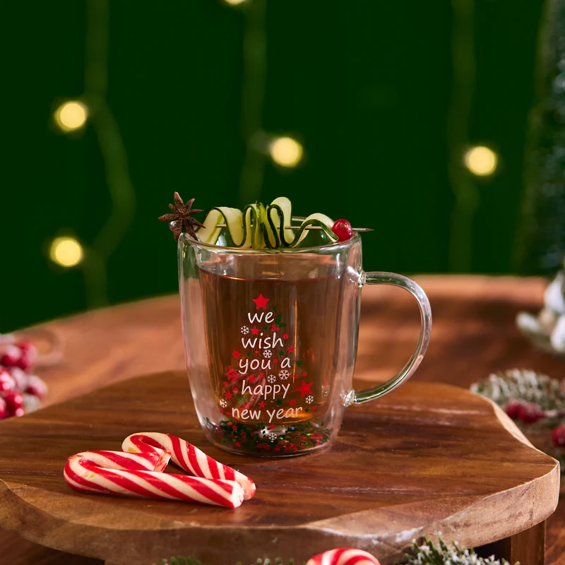 Karaca New Year Pia Tree Becher 350 ml