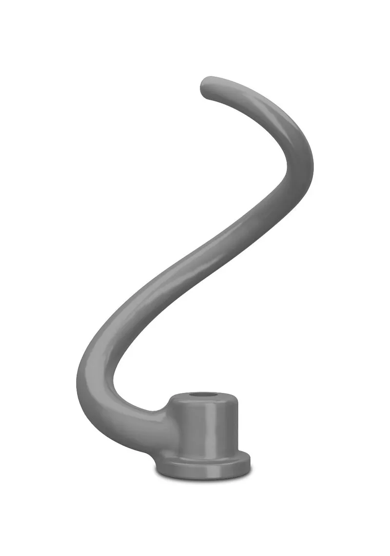 KitchenAid Knethaken silberbeschichtet für Schüsselheber-Maschinen 5,6L/6,6L/6,9L - 5KSMBLSD