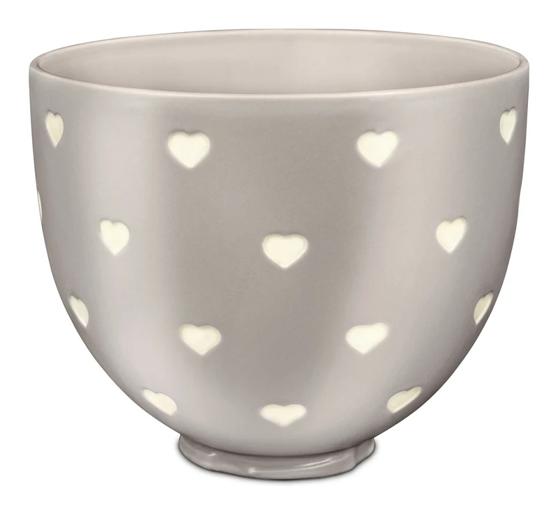 KitchenAid 4,8 L Keramikschüssel Layered Hearts 5KSM2CB5CH