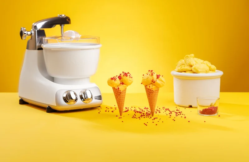 Ankarsrum Ice Cream Maker mit Spatel