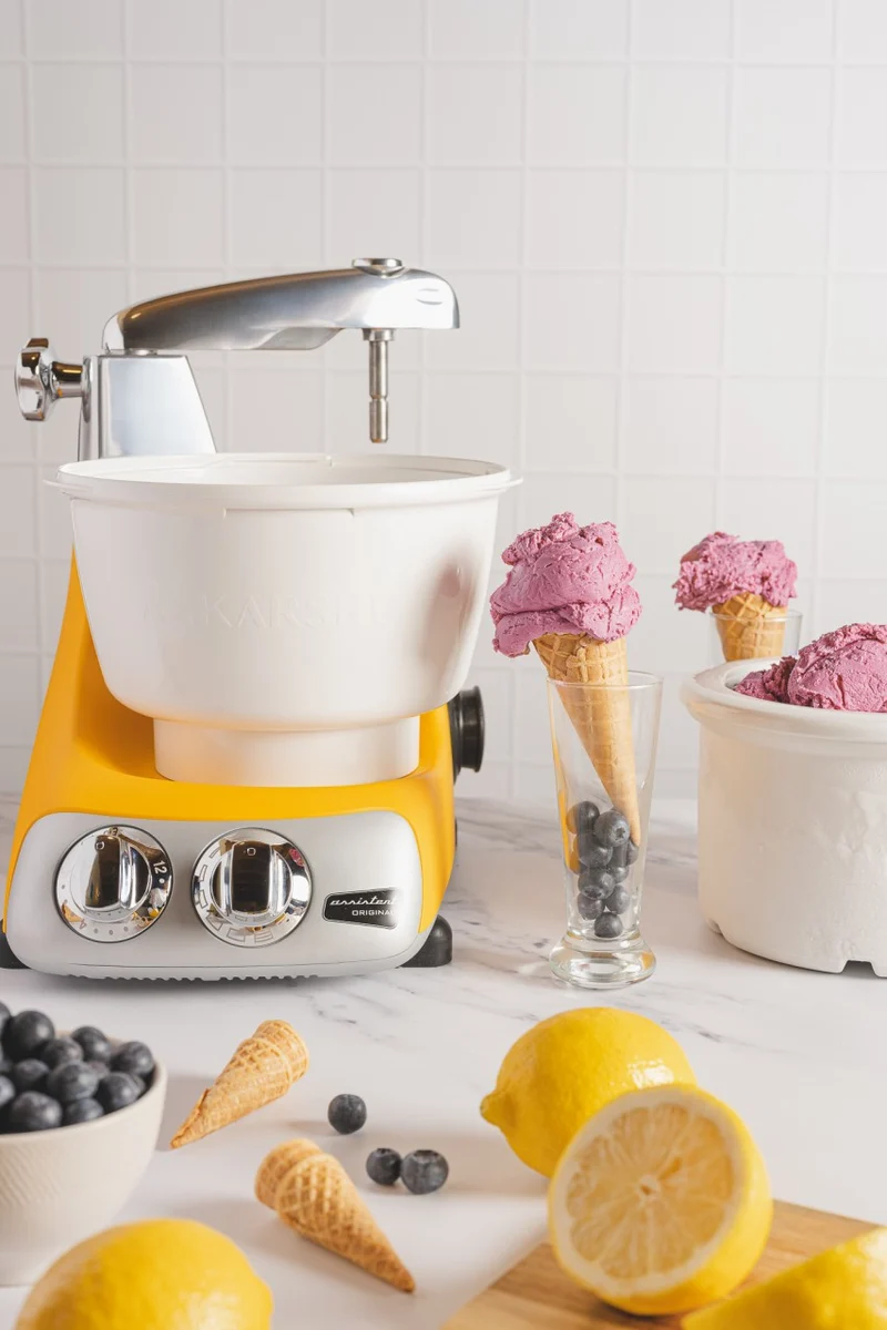 Ankarsrum Ice Cream Maker mit Spatel