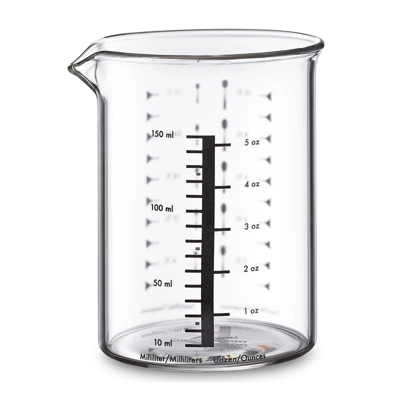 Messbecher 150 ml, Glas