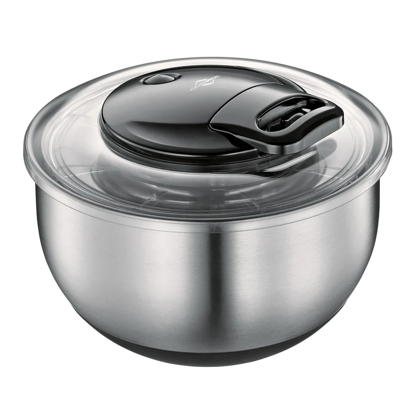 Salatschleuder TURBO, Edelstahl