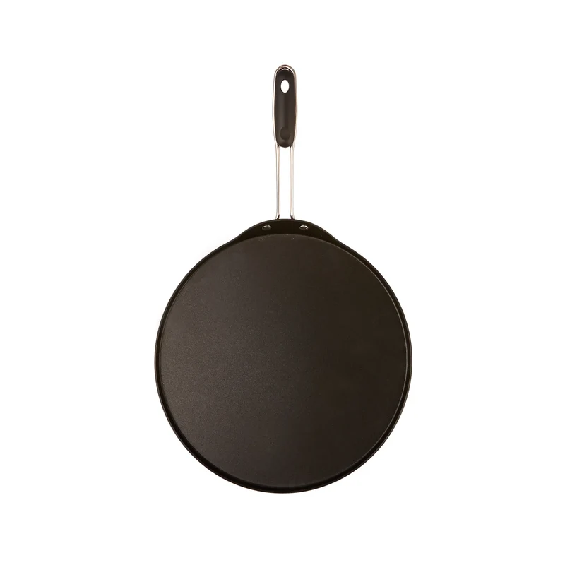 Karaca Love of Kitchen Schwarze Pfannkuchen- und Lavash-Pfanne 34 cm