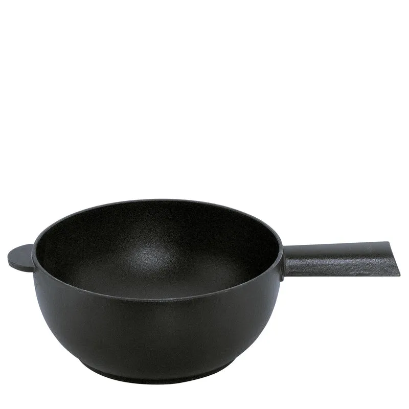 Caquelon SAAS-FEE schwarz matt 20 cm