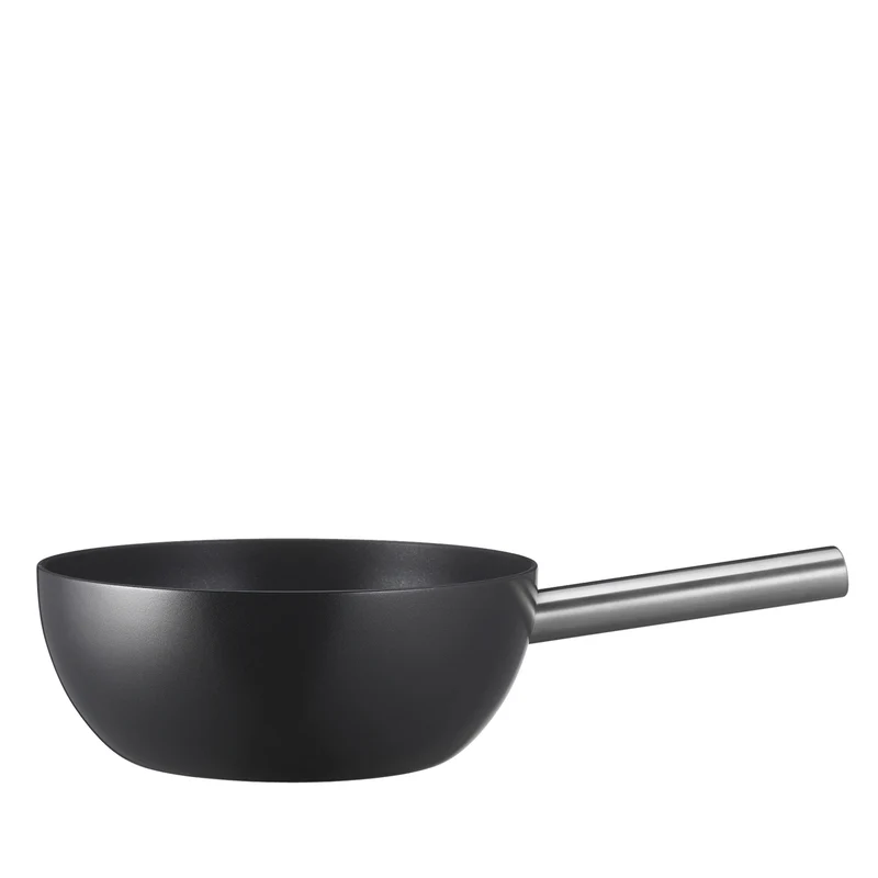 Fondue-Garnitur ALUMINIUM INDUKTION schwarz 23 cm