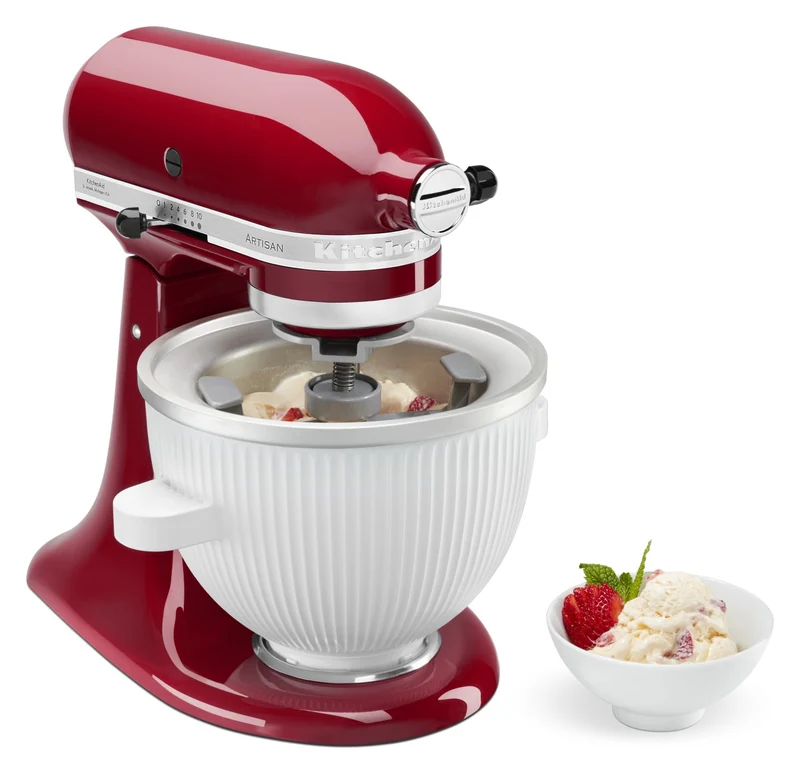 KitchenAid Eiszubereiter NEU 5KSMICM inkl. Rezeptbuch