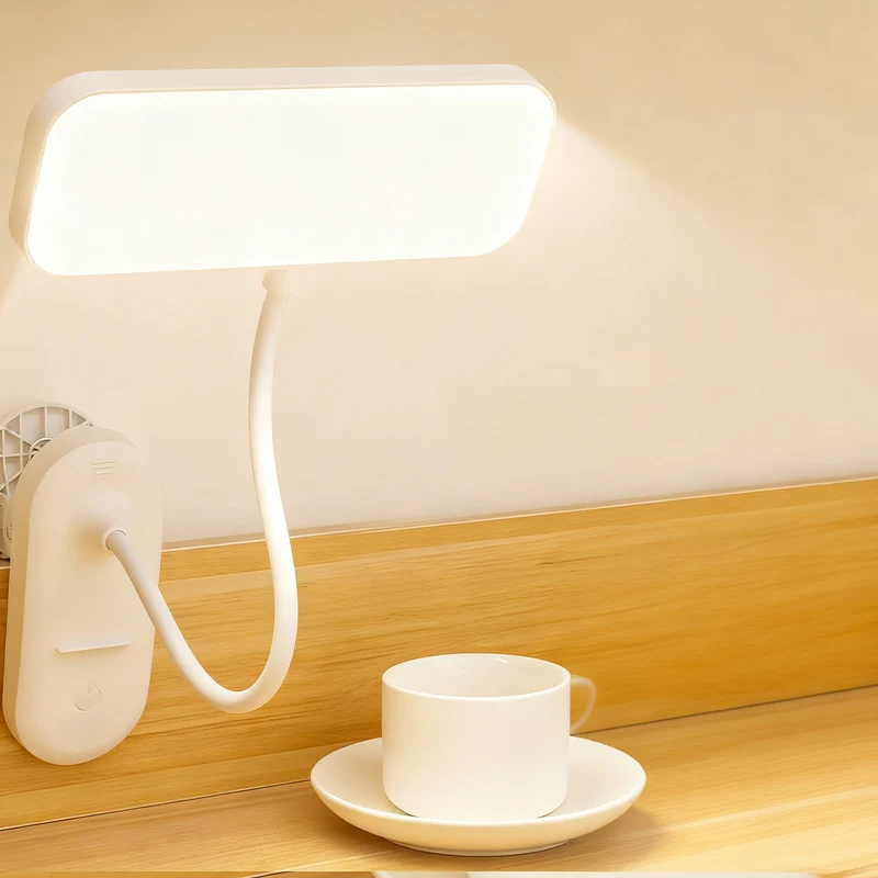 LED-Klemmleuchte für Schreibtisch und Bett
