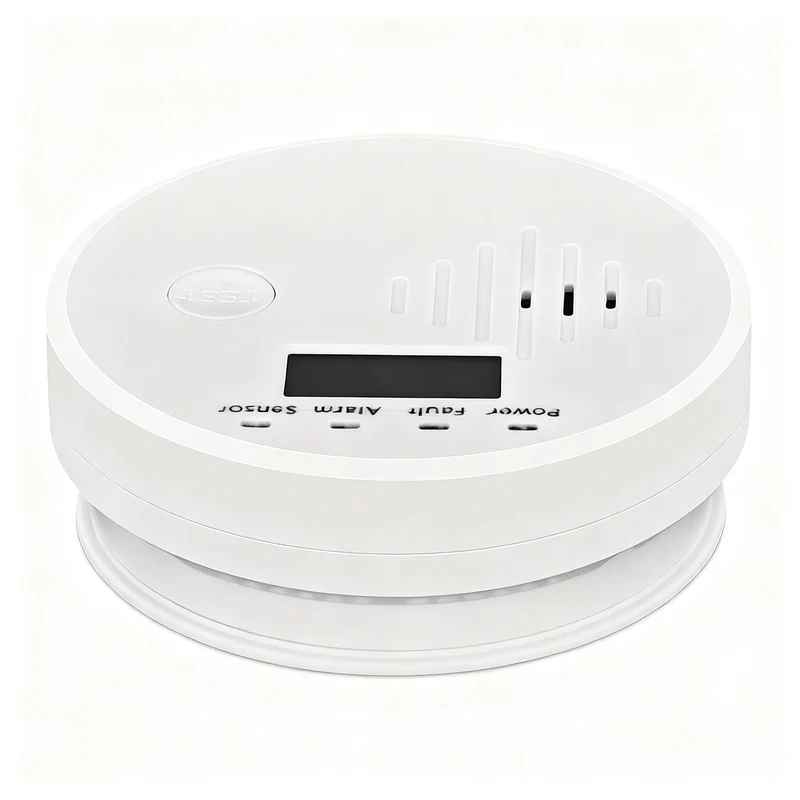 Kohlenmonoxid-Melder mit LCD-Display