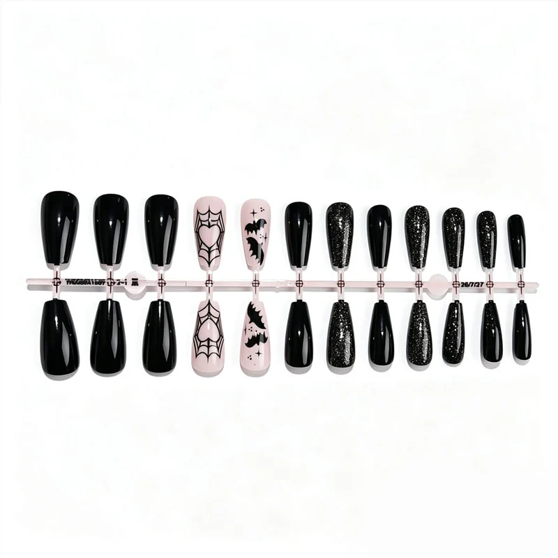 Halloween-Themen Press-On Nagelset Karnz