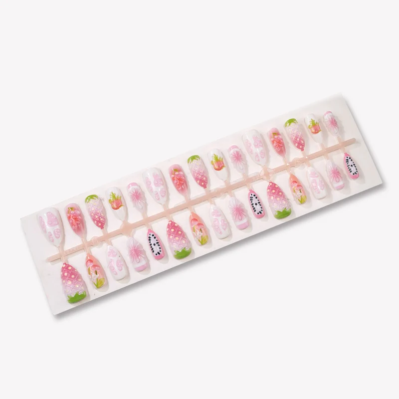 Frucht-inspiriertes Nagelkunst-Set Karnz