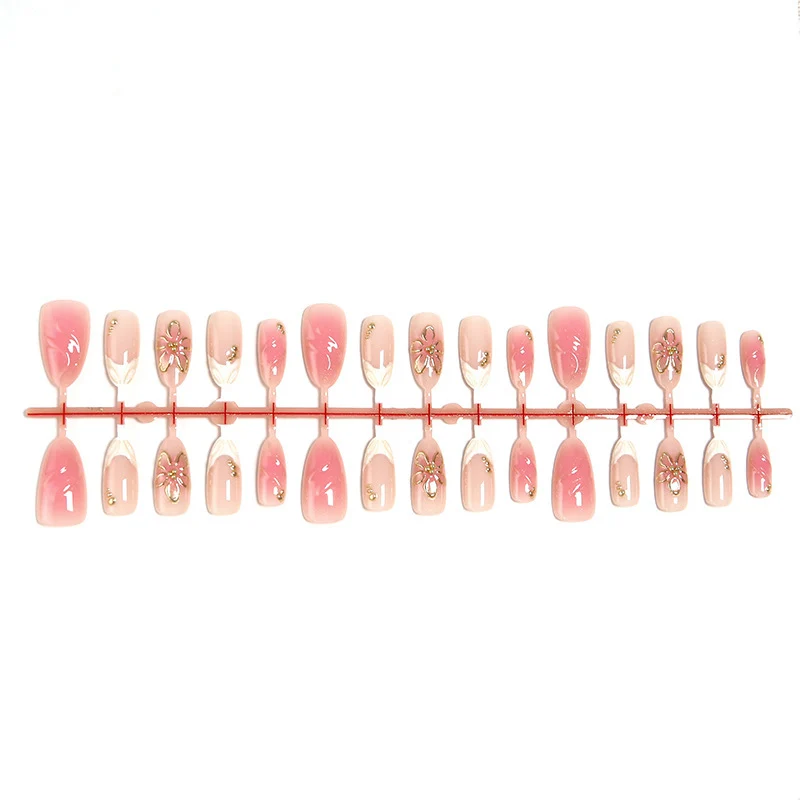 Floral Design Press-On Nail Set Karnz