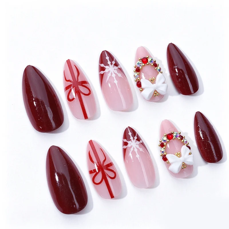 Festliches Urlaubsthema Druck-Nagelset Karnz