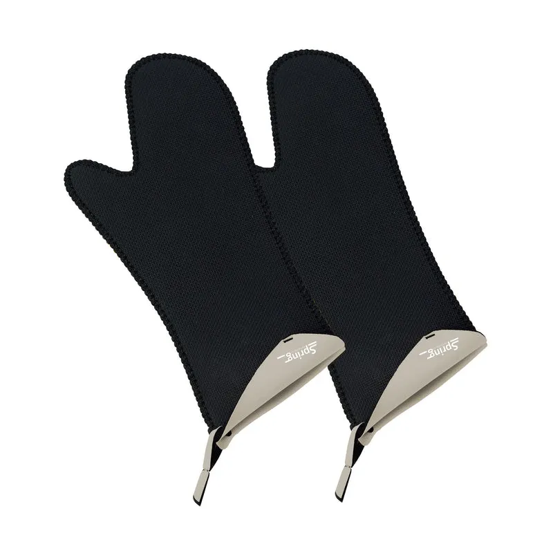 Handschuh lang grau 1 Paar