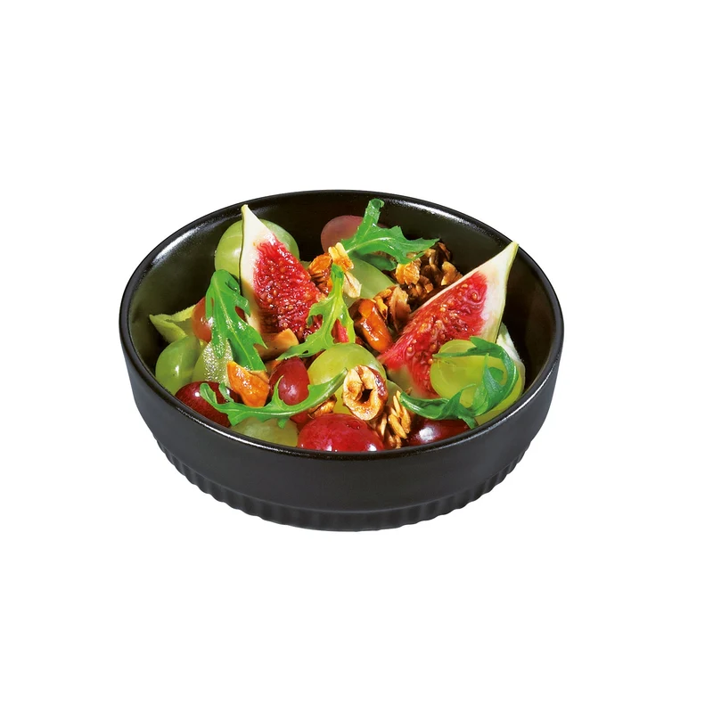 Crème Brûlée-Form – 12 cm schwarz