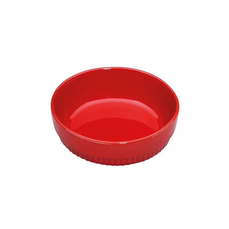 Crème Brûlée-Form – 12 cm rot