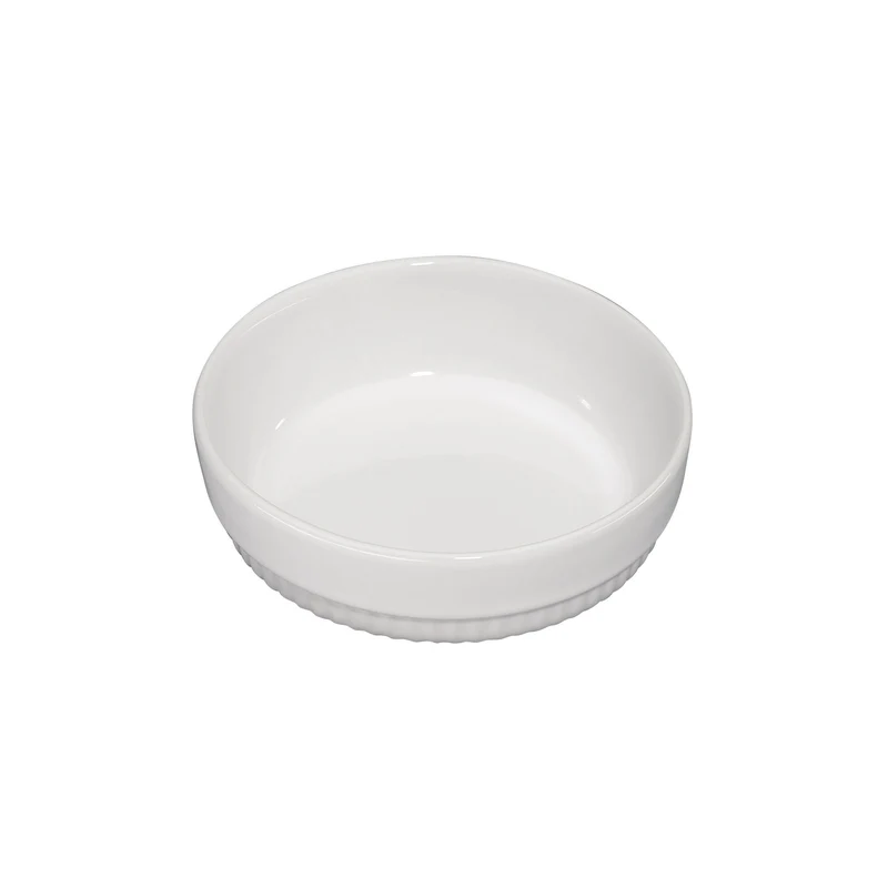 Crème Brûlée-Form – 12 cm weiß