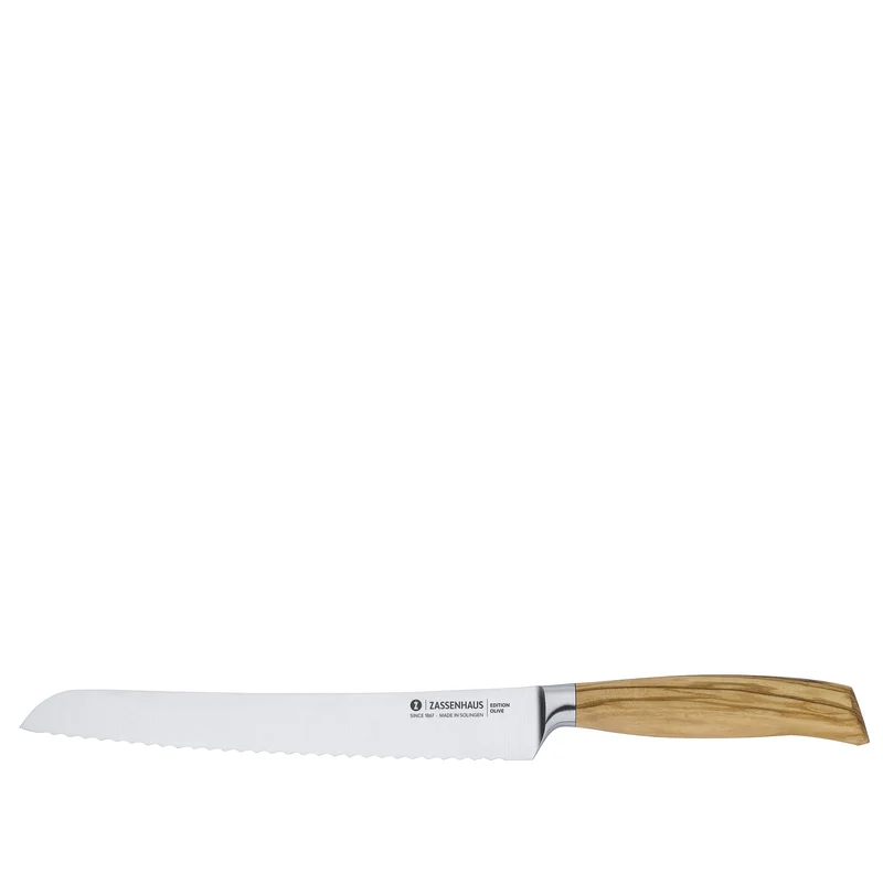 Brotmesser 22 cm Olive