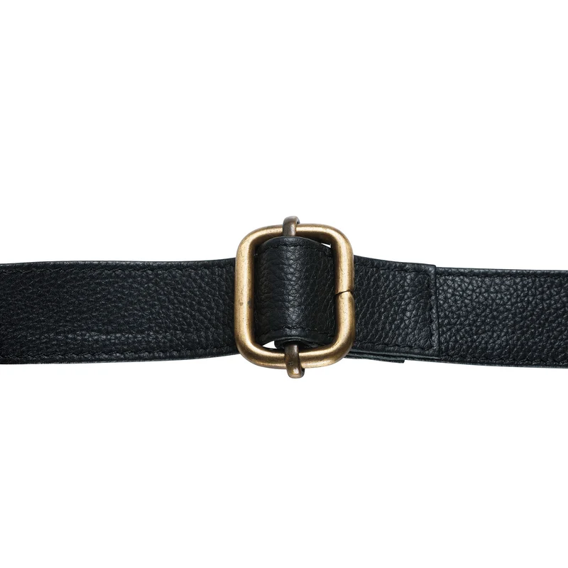 Latzschürze, Leder cognac