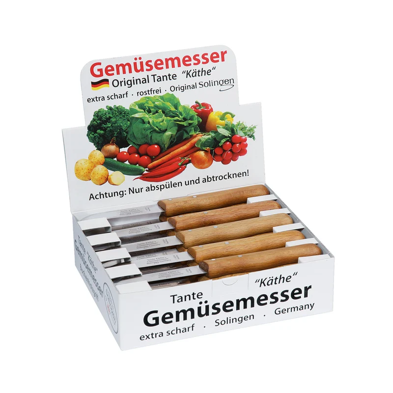 Gemüsemesser TANTE KÄTHE, Buche