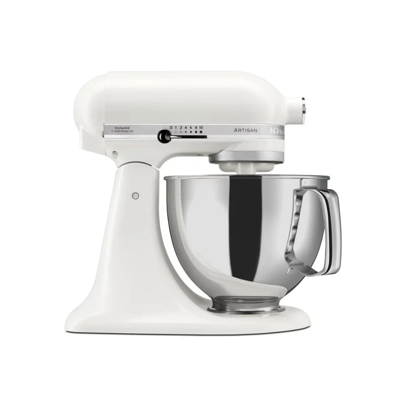 KitchenAid 4,8 L 5KSM175 Artisan Küchenmaschine Allrounderset mit Gemüseschneider+Fleischwolf+Spritzgebäckvorsatz