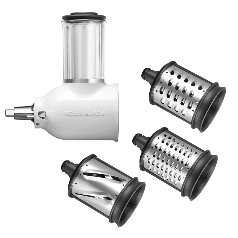KitchenAid 4,8 L 5KSM175 Artisan Küchenmaschine Allrounderset mit Gemüseschneider+Fleischwolf+Spritzgebäckvorsatz