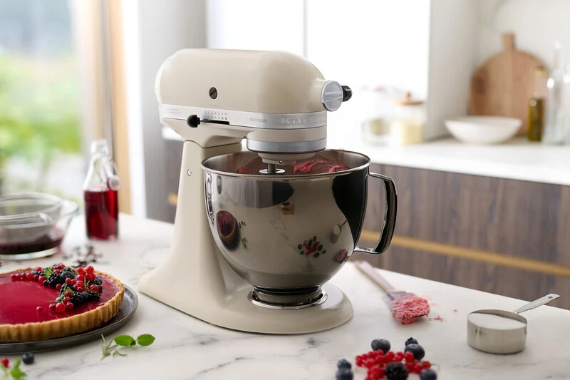 KitchenAid 4,8 L 5KSM175 Artisan Küchenmaschine Cookielover mit Fleischwolf+Spritzgebäckvorsatz