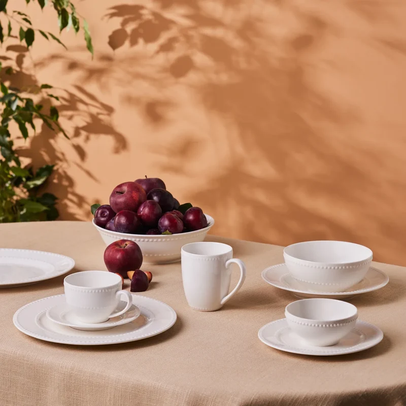 Karaca Cody Teetasse und Untertasse 220 ml