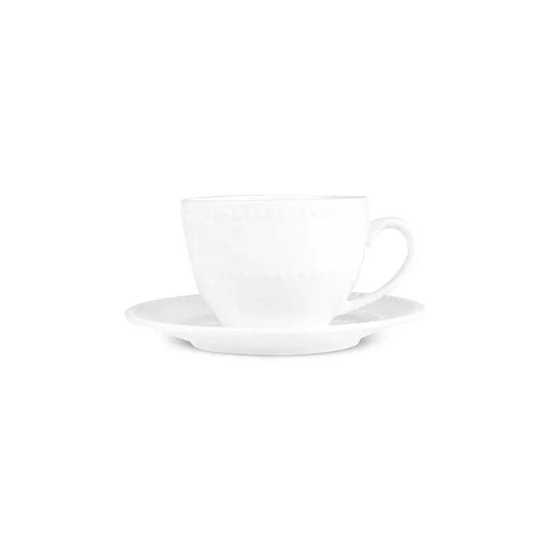 Karaca Cody Teetasse und Untertasse 220 ml
