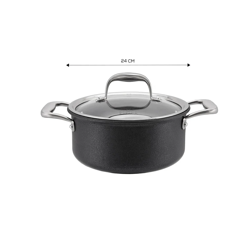 Karaca Biodiamond Pro Induktion Boden Kochgeschirr 24 cm 4,8 Lt.