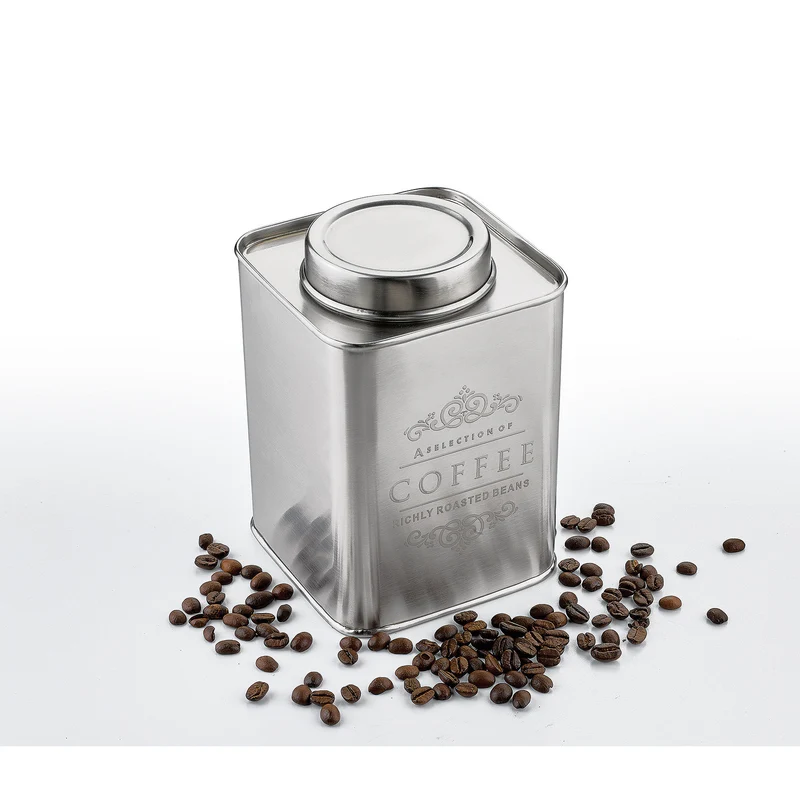 Vorratsdose COFFEE, Edelstahl 500 g