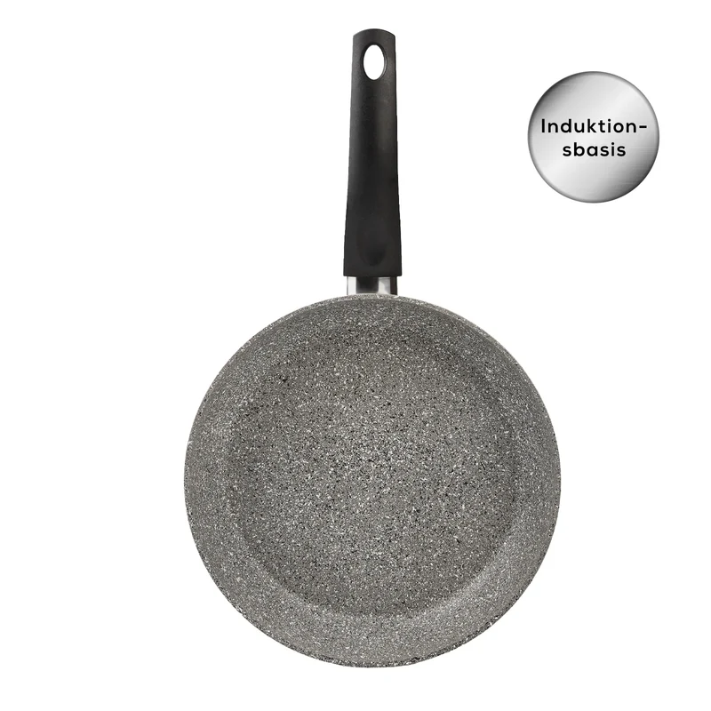 Karaca Biogranit Grau Neu Induktions Topfset, 7-teiliges