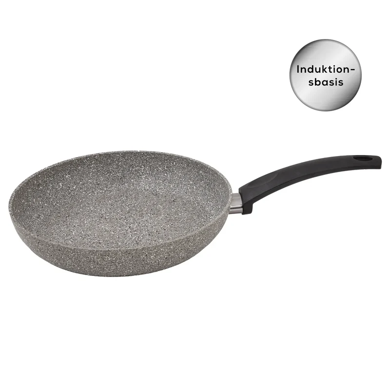 Karaca Biogranit Grau Neu Induktions Topfset, 7-teiliges