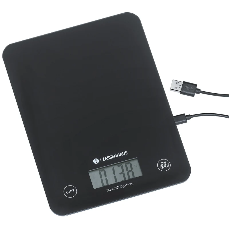 Digitale Küchenwaage BALANCE USB, schwarz