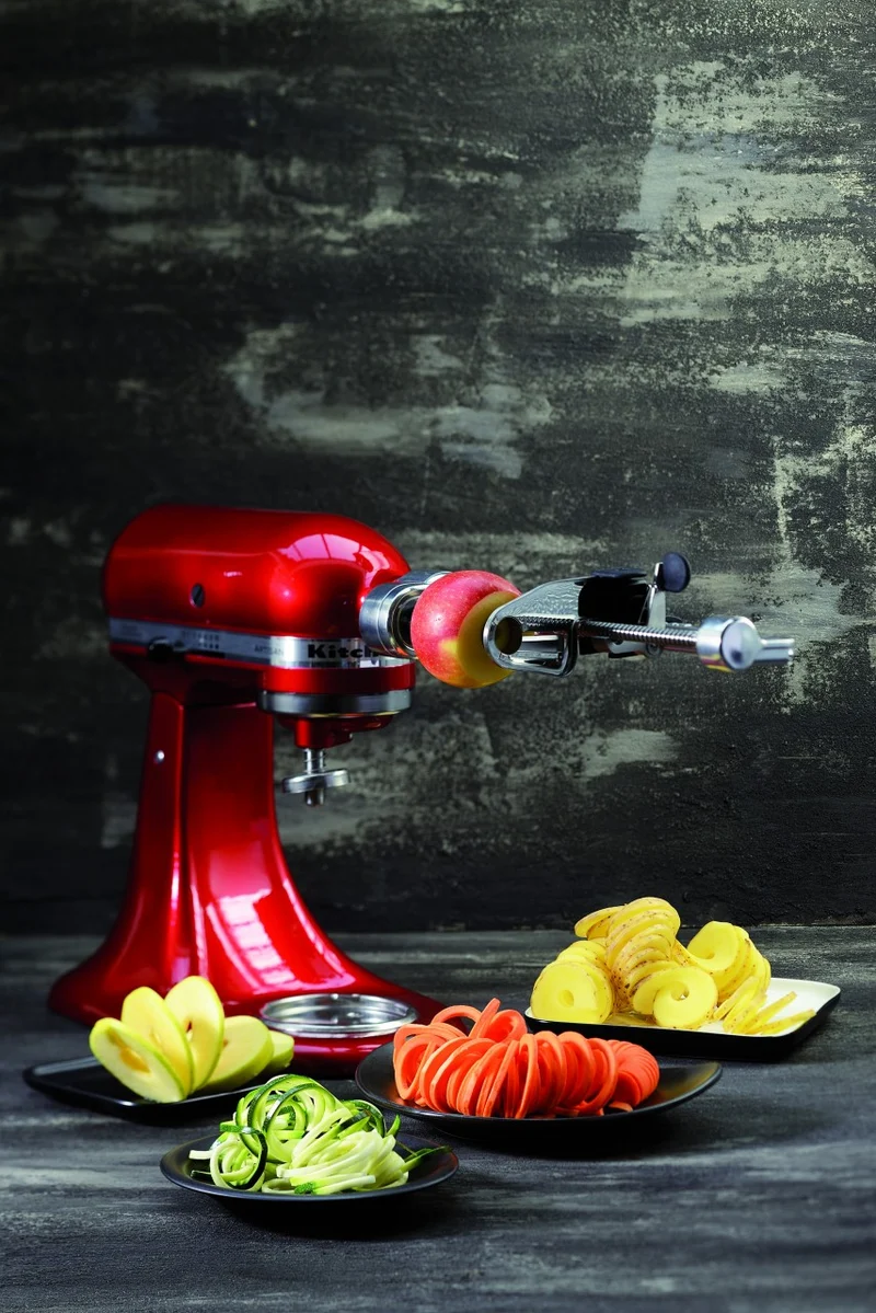 KitchenAid Spiralschneider mit 4 Messer 5KSM1APC