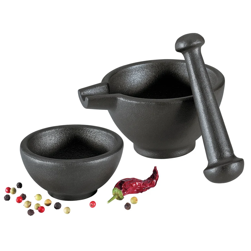 Mörser-Set 3tlg., Gusseisen