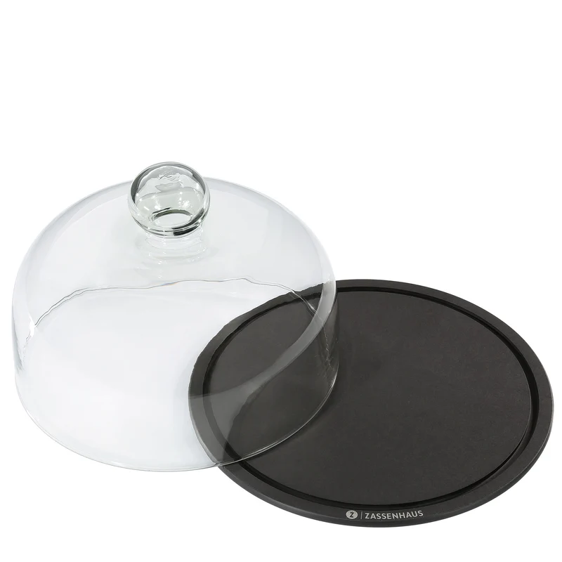 Käseglocke mit Glasdeckel Ø 23 cm