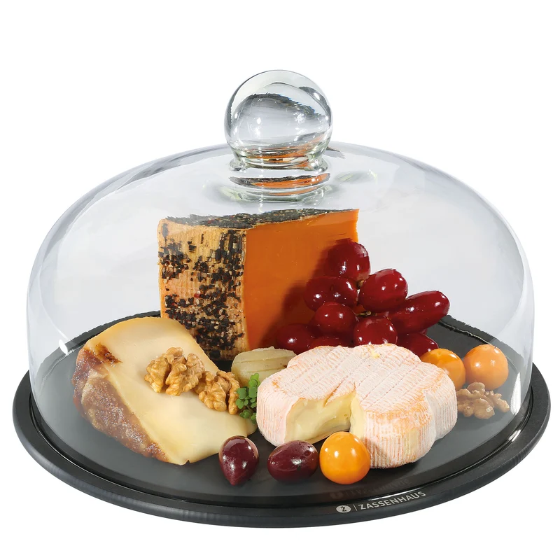 Käseglocke mit Glasdeckel Ø 28 cm