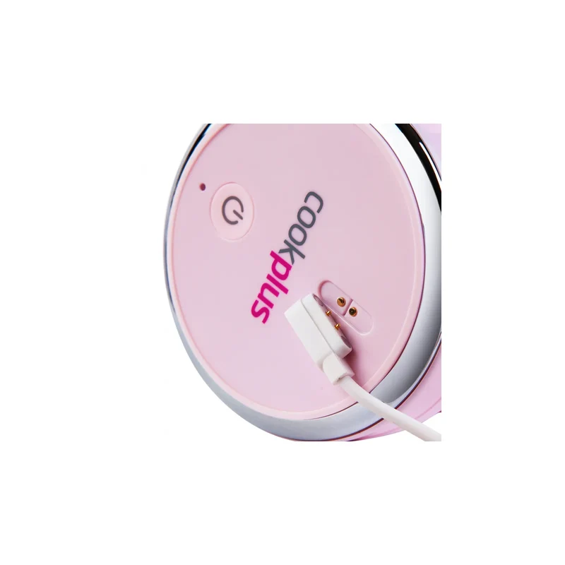 Cookplus Pink Tragbarer, wiederaufladbarer Smoothie-Mixer, 400ml, 60W