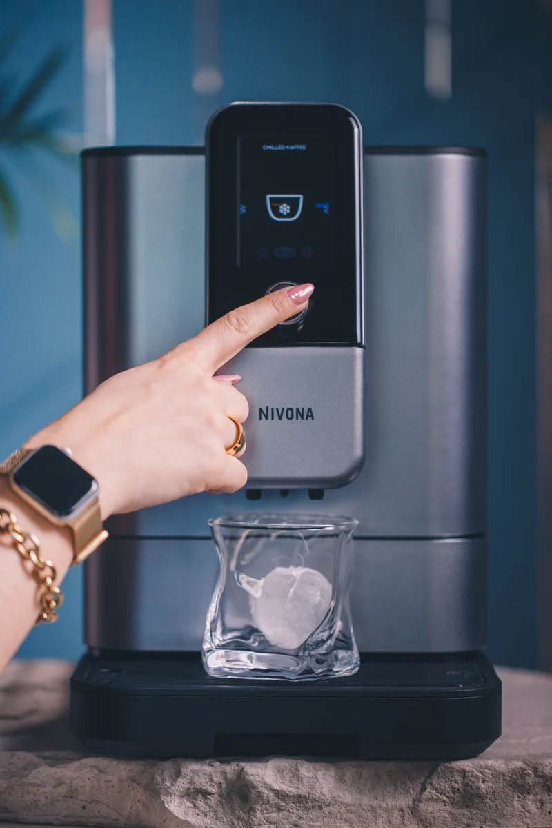 Nivona Kaffeevollautomat Nivo 8107 Perlenblau