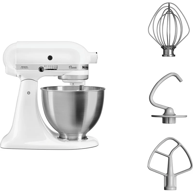 Kitchen Aid Küchenmaschine 4,3 L CLASSIC - Weiß
