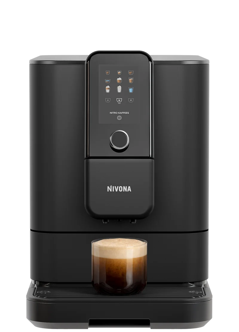 Nivona Kaffeevollautomat Nivo 8101 Schwarz + Starterpaket im Wert von 49 €