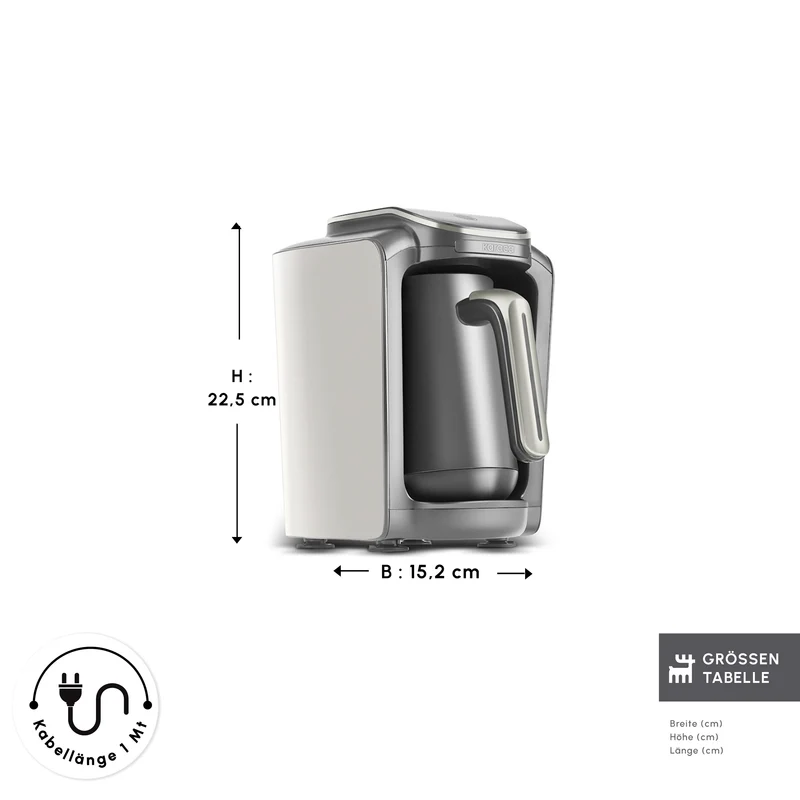 Karaca Hatır Neo Türkische Kaffeemaschine – Starlight