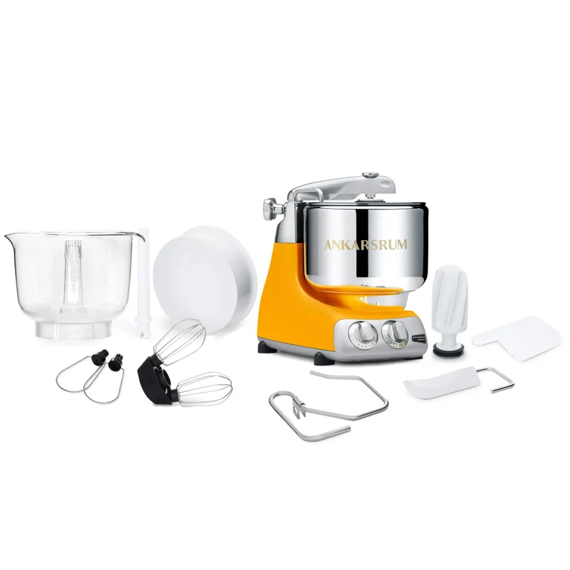Ankarsrum Assistent Original 6230 SB - Sunbeam Yellow incl. Ice Creme Maker