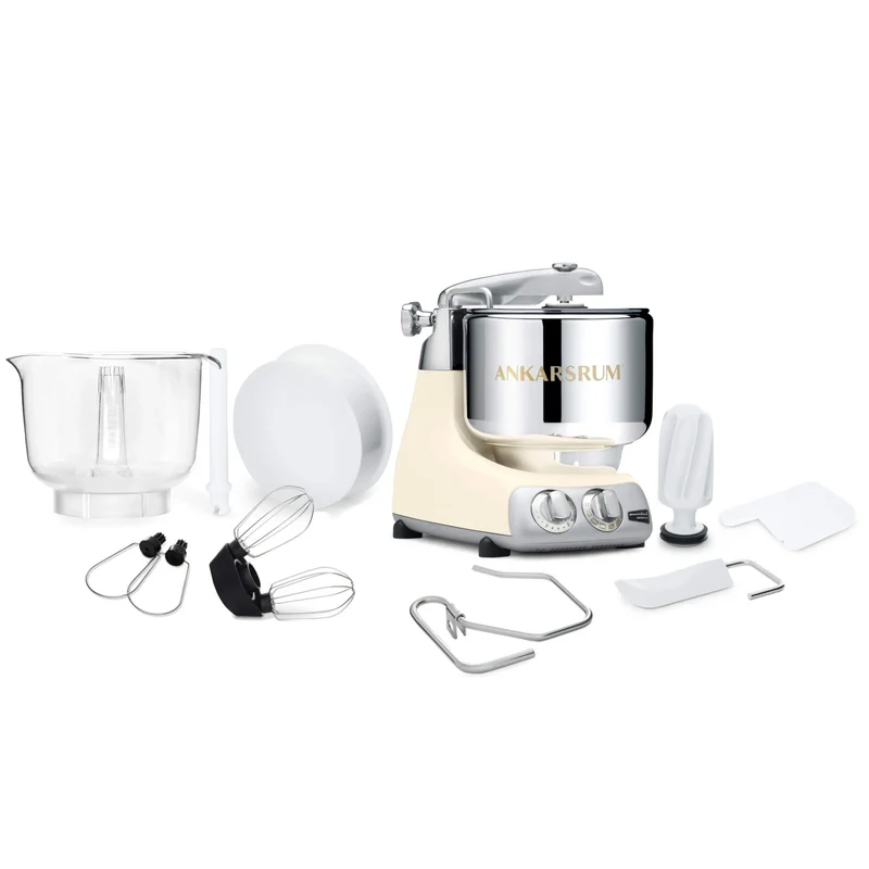 Ankarsrum Assistent Original 6230 LC- Light Crème incl. Ice Creme Maker